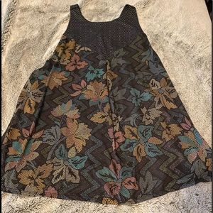 Prana split back yoga top size large